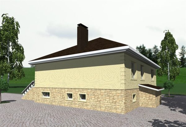 5. Проект дома E-053 Екстерьер Проект дома E-053 - фото 5