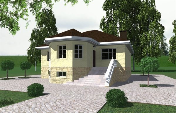 15. Проект дома E-053 Екстерьер Проект дома E-053 - фото 15