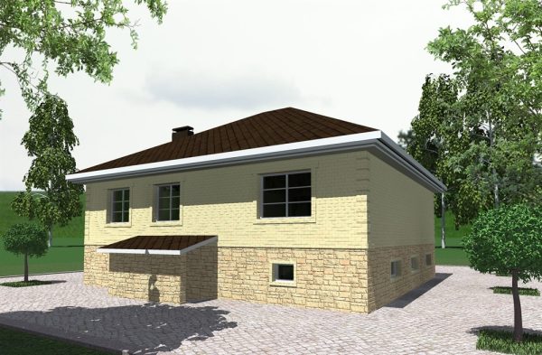 16. Проект дома E-053 Екстерьер Проект дома E-053 - фото 16