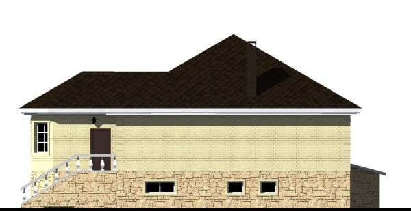 22. Проект дома E-053 Екстерьер Проект дома E-053 - фото 22