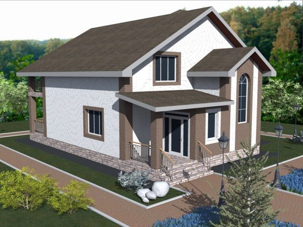 12. Проект дома E-055 Екстерьер Проект дома E-055 - фото 12