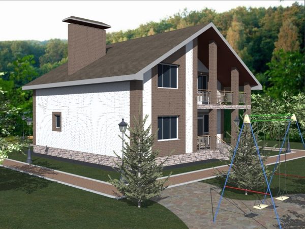 13. Проект дома E-055 Екстерьер Проект дома E-055 - фото 13