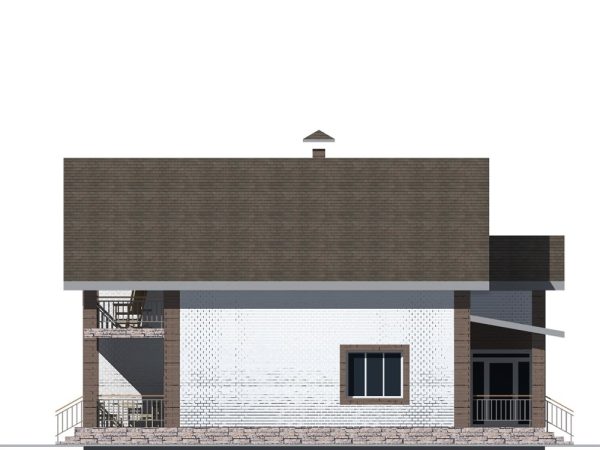 14. Проект дома E-055 Екстерьер Проект дома E-055 - фото 14