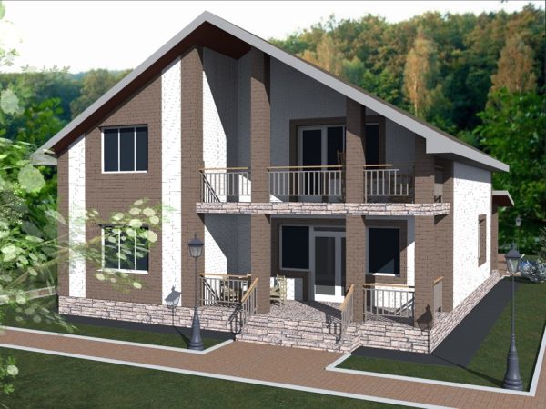 18. Проект дома E-055 Екстерьер Проект дома E-055 - фото 18