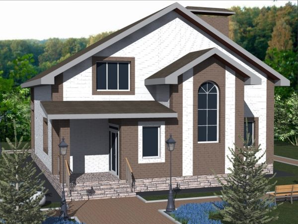 22. Проект дома E-055 Екстерьер Проект дома E-055 - фото 22