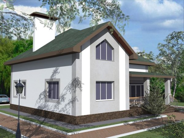 2. Проект дома E-056 Екстерьер Проект дома E-056 - фото 2