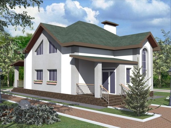 10. Проект дома E-056 Екстерьер Проект дома E-056 - фото 10