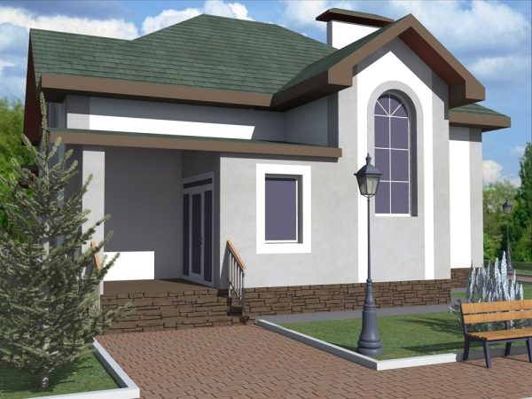 11. Проект дома E-056 Екстерьер Проект дома E-056 - фото 11