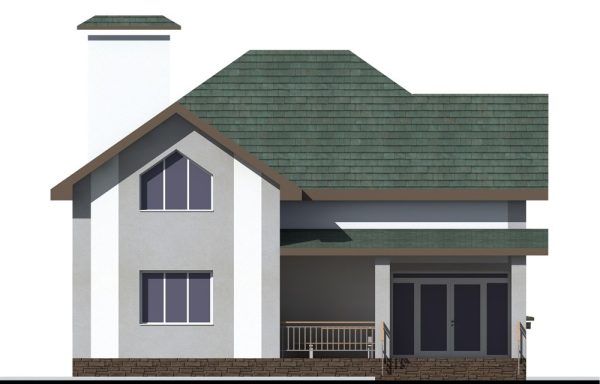 16. Проект дома E-056 Екстерьер Проект дома E-056 - фото 16