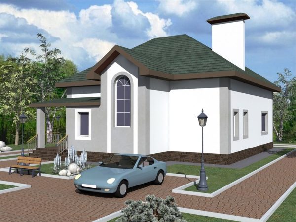 22. Проект дома E-056 Екстерьер Проект дома E-056 - фото 22