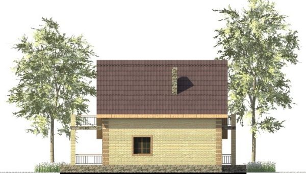 9. Проект дома E-058 Екстерьер Проект дома E-058 - фото 9