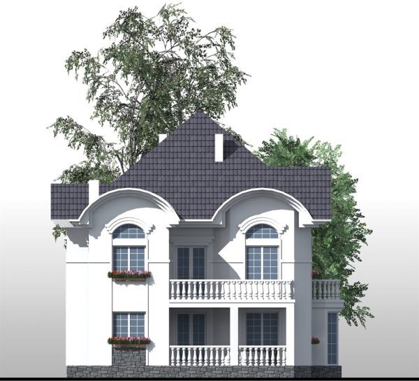 2. Проект дома E-059 Екстерьер Проект дома E-059 - фото 2