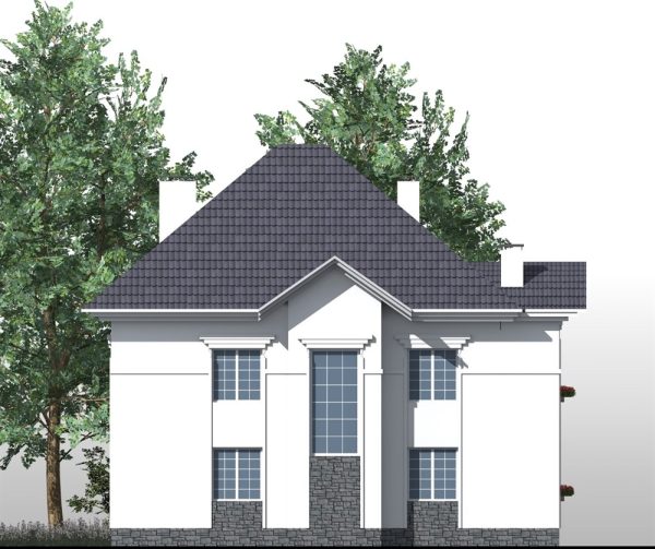 4. Проект дома E-059 Екстерьер Проект дома E-059 - фото 4