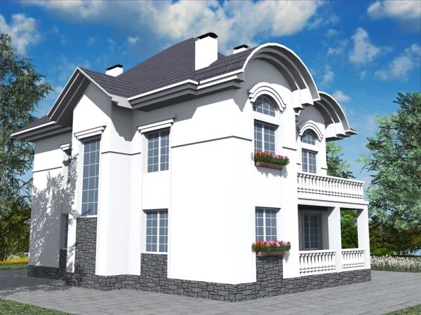 5. Проект дома E-059 Екстерьер Проект дома E-059 - фото 5