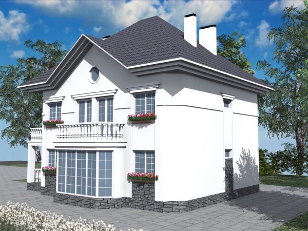 6. Проект дома E-059 Екстерьер Проект дома E-059 - фото 6