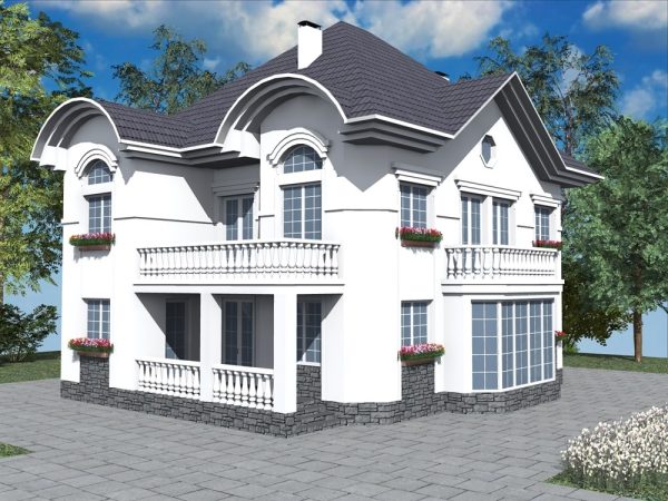 13. Проект дома E-059 Екстерьер Проект дома E-059 - фото 13