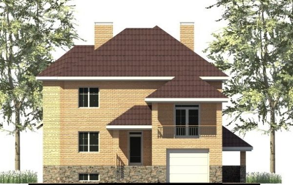 7. Проект дома E-061 Екстерьер Проект дома E-061 - фото 7