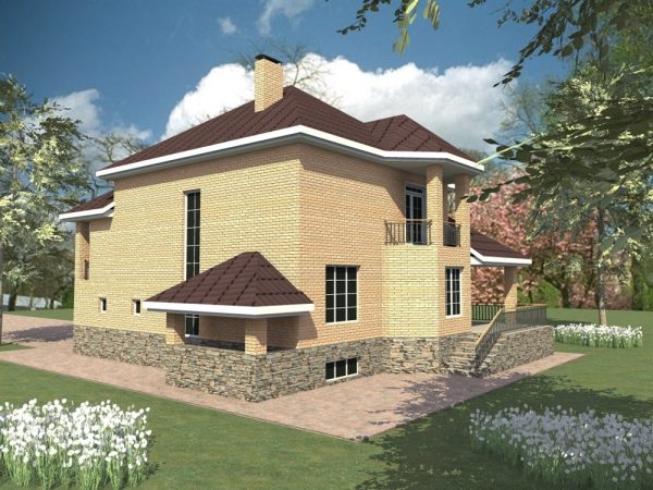 18. Проект дома E-061 Екстерьер Проект дома E-061 - фото 18