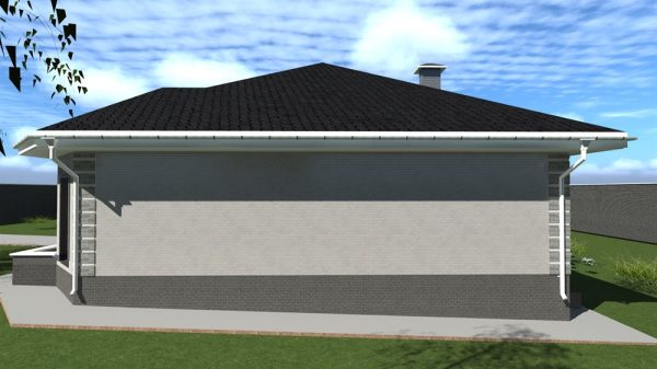 13. Проект дома E-062 Екстерьер Проект дома E-062 - фото 13