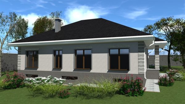 15. Проект дома E-062 Екстерьер Проект дома E-062 - фото 15