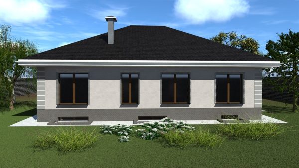 16. Проект дома E-062 Екстерьер Проект дома E-062 - фото 16