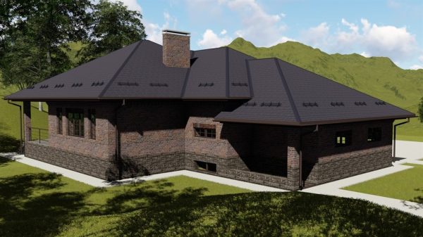 9. Проект дома F-006 Екстерьер Проект дома F-006 - фото 9