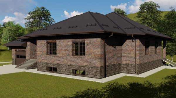 17. Проект дома F-006 Екстерьер Проект дома F-006 - фото 17