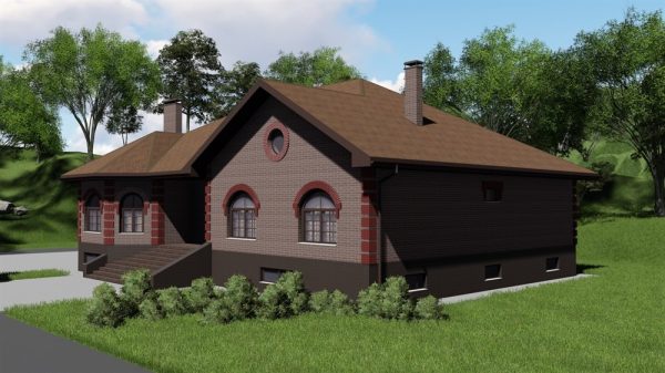 1. Проект дома F-007 Екстерьер Проект дома F-007 - фото 1