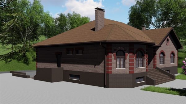 4. Проект дома F-007 Екстерьер Проект дома F-007 - фото 4