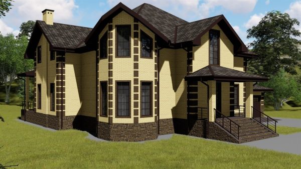 8. Проект дома F-009 Екстерьер Проект дома F-009 - фото 8