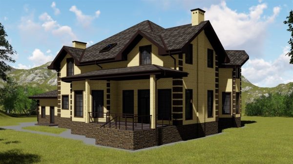 18. Проект дома F-009 Екстерьер Проект дома F-009 - фото 18