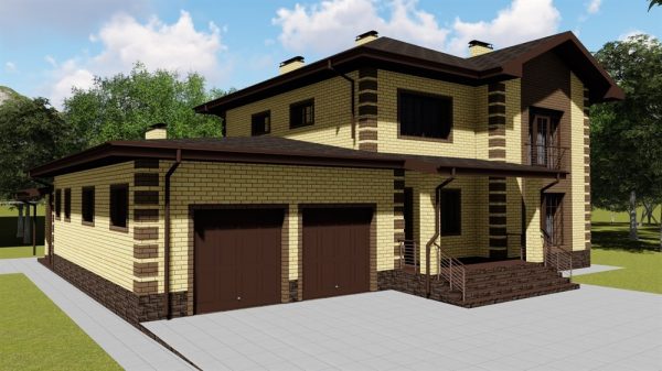 7. Проект дома F-010 Екстерьер Проект дома F-010 - фото 7