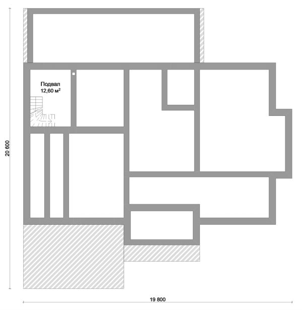 17. Проект дома F-010 Екстерьер Проект дома F-010 - фото 17