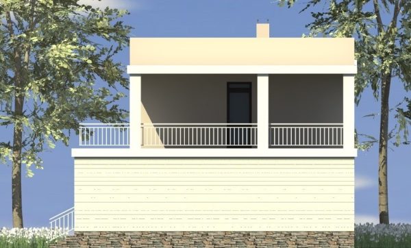 10. Проект дома F-013 Екстерьер Проект дома F-013 - фото 10