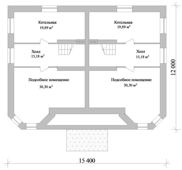 15. Проект дома F-014 Екстерьер Проект дома F-014 - фото 15