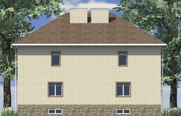 20. Проект дома F-014 Екстерьер Проект дома F-014 - фото 20