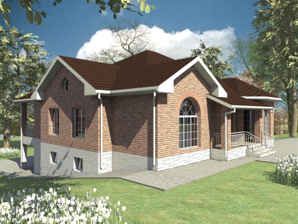 9. Проект дома F-015 Екстерьер Проект дома F-015 - фото 9