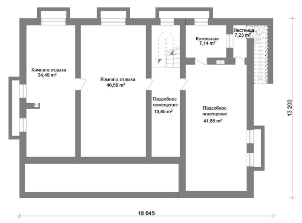 4. Проект дома F-016 Екстерьер Проект дома F-016 - фото 4