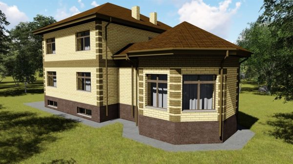 7. Проект дома F-018 Екстерьер Проект дома F-018 - фото 7