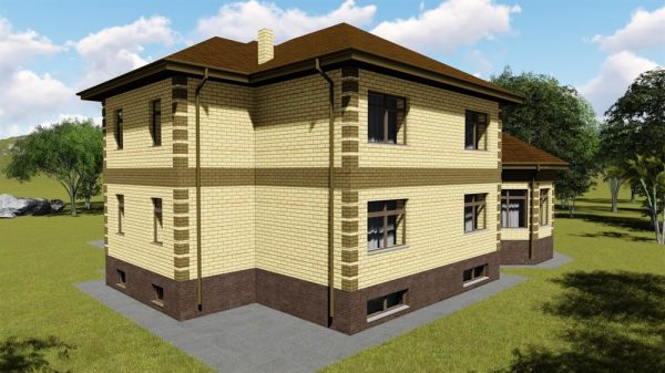 16. Проект дома F-018 Екстерьер Проект дома F-018 - фото 16