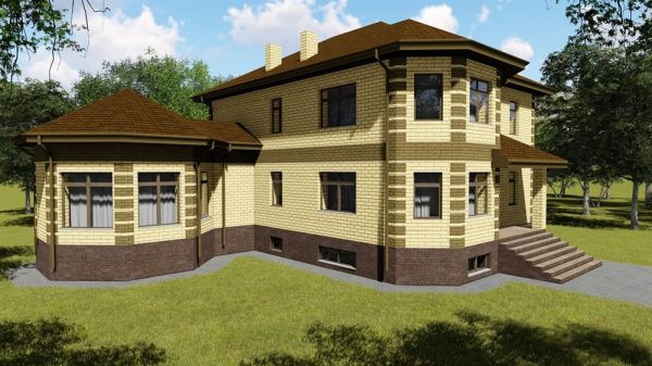 17. Проект дома F-018 Екстерьер Проект дома F-018 - фото 17