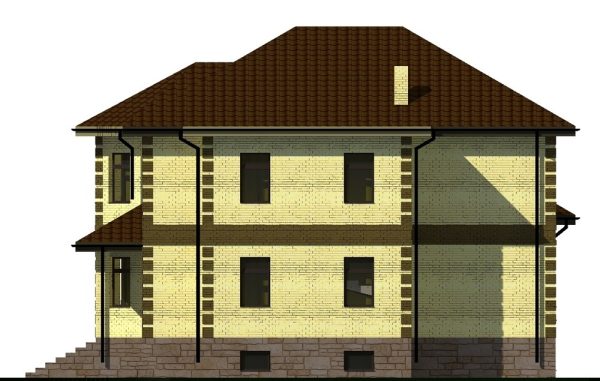 19. Проект дома F-018 Екстерьер Проект дома F-018 - фото 19