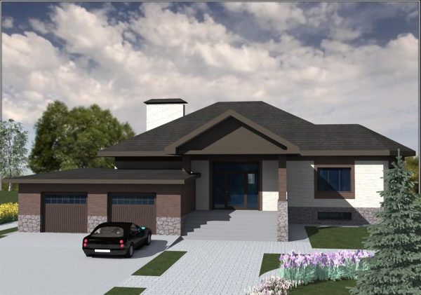 13. Проект дома F-076 Екстерьер Проект дома F-076 - фото 13
