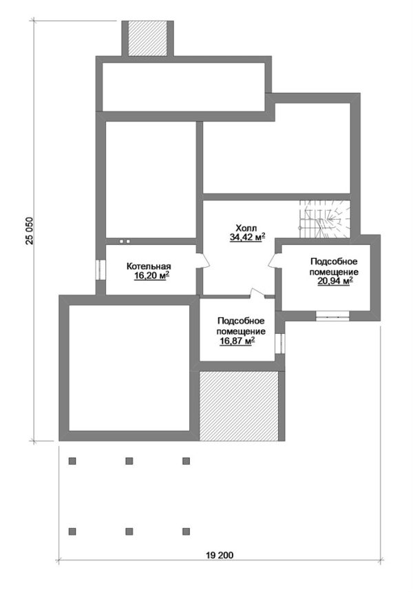 10. Проект дома F-077 Планировка Проект дома F-077 - фото 10