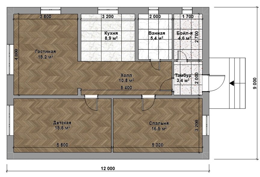 7. Еравна 108 Планировка размеры