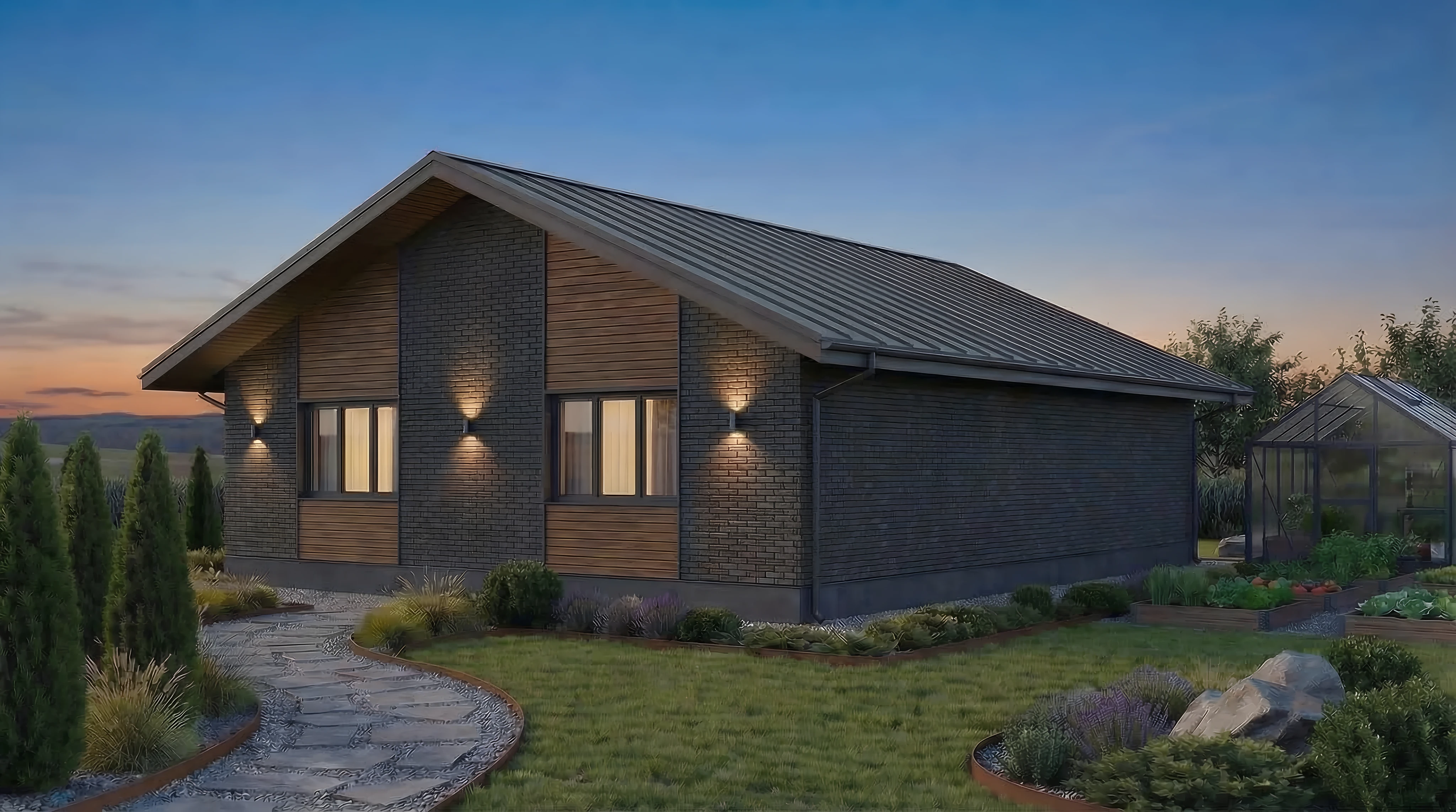 1. Еравна 108 Екстерьер вечер