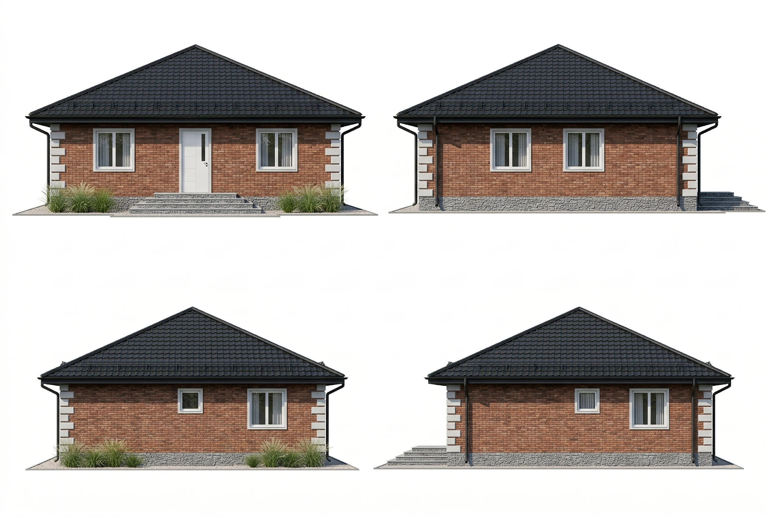 5. Хатаг 100 Фасад плоский