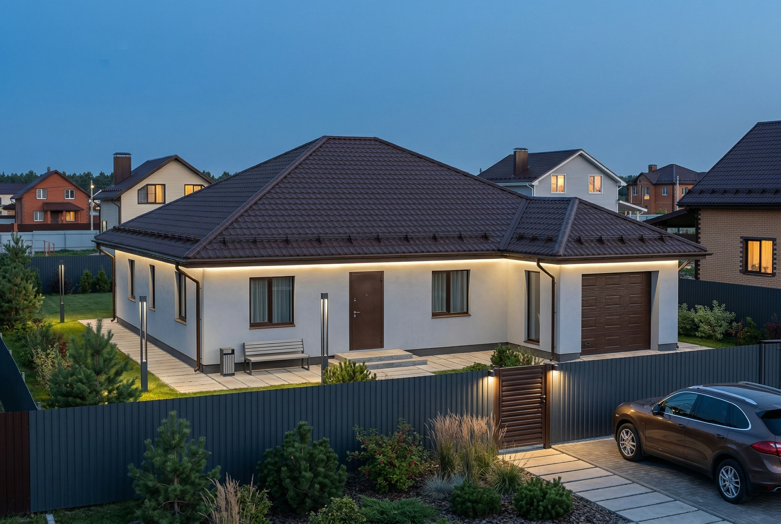 1. Саган Харгы 120 Екстерьер вечер