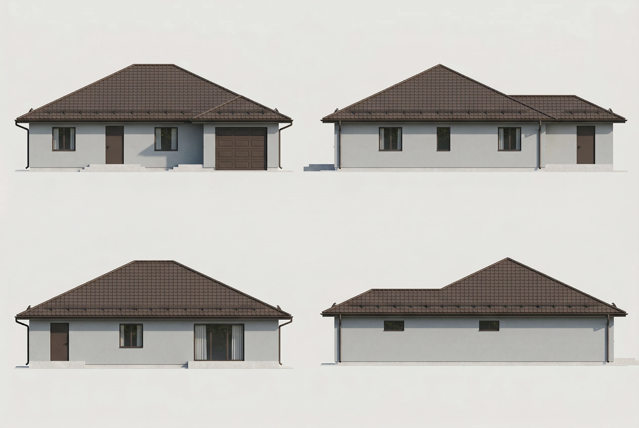 4. Саган Харгы 120 Фасад плоский