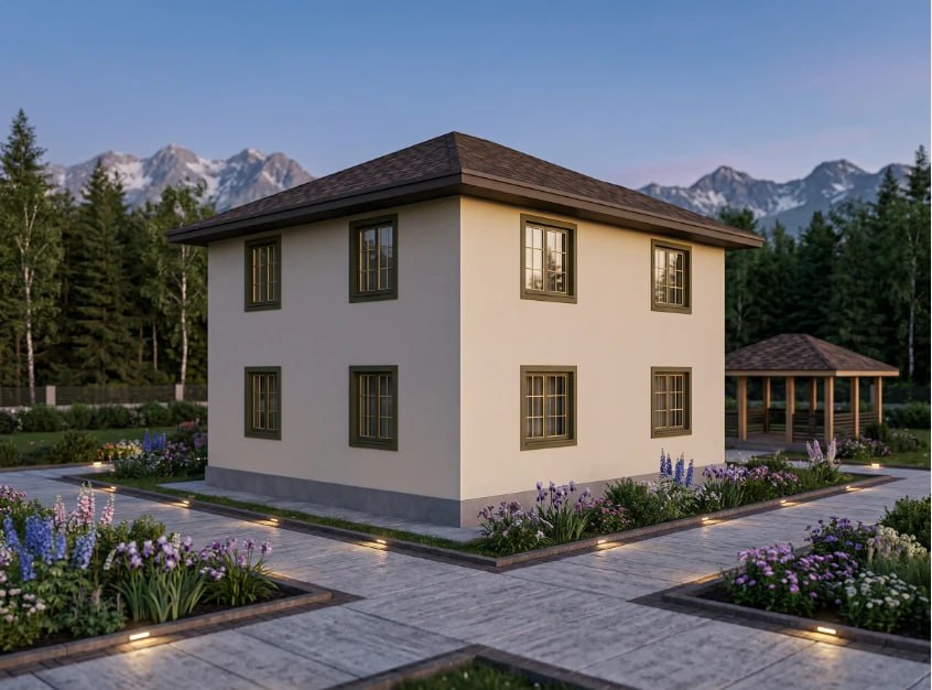 1. Байкал 160 Екстерьер вечером слева